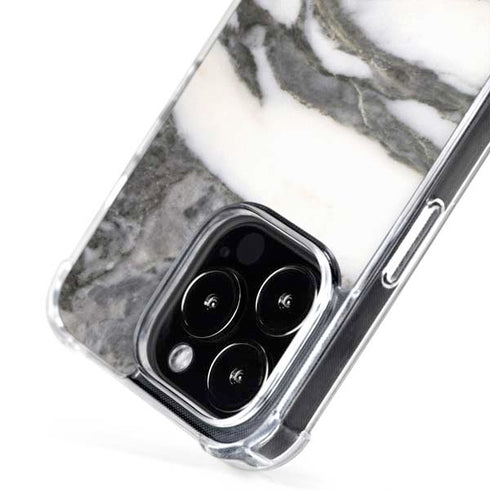 Grey Marbling iPhone 16 Pro Max MagSafe Case