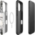 Grey Marbling iPhone 16 Pro Max Magsafe Impact Case