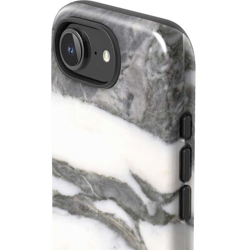 Grey Marbling iPhone 16e Impact Case