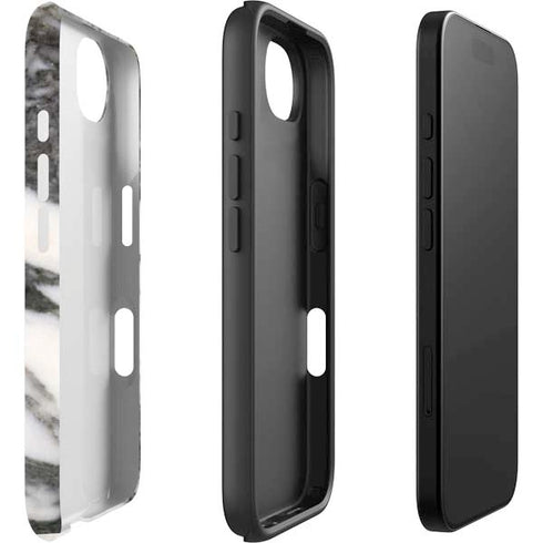 Grey Marbling iPhone 16e Impact Case