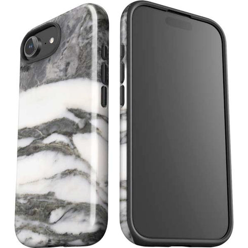 Grey Marbling iPhone 16e Impact Case
