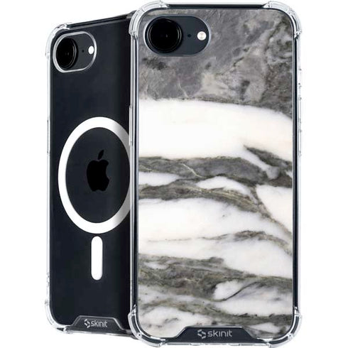Grey Marbling iPhone 16e MagSafe Case