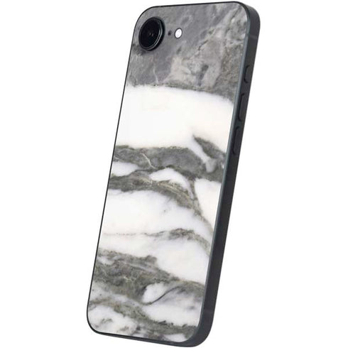 Grey Marbling iPhone 16e Skin