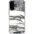 Grey Marbling iPhone 17 Clear Case