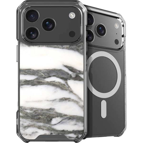 Grey Marbling iPhone 18 Pro MagSafe Case