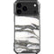Grey Marbling iPhone 18 Pro Max Clear Case