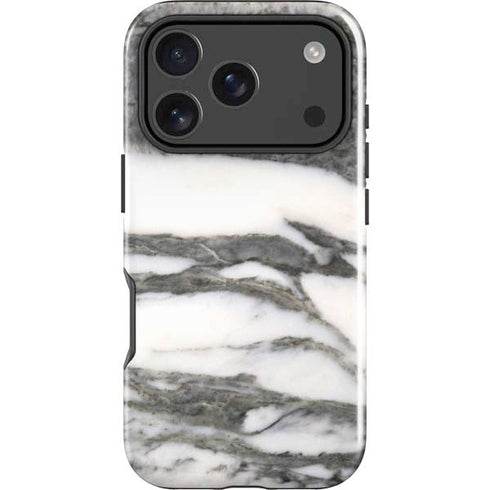 Grey Marbling iPhone 18 Pro Max Impact Case