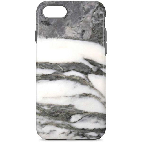 Grey Marbling iPhone Cases
