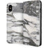 Grey Marbling iPhone 8 Folio Case