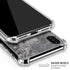 Grey Marbling iPhone X/XS Clear Case