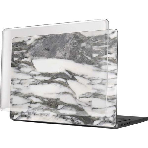 Grey Marbling MacBook Pro 14in (2021-24) Case plus Skin