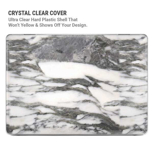 Grey Marbling MacBook Pro 14in (2021-24) Case plus Skin