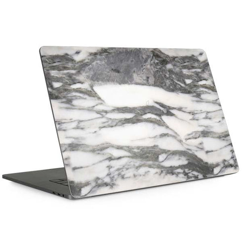 Grey Marbling MacBook Skins