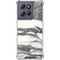 Grey Marbling Moto G Stylus 5G (2025) Clear Case