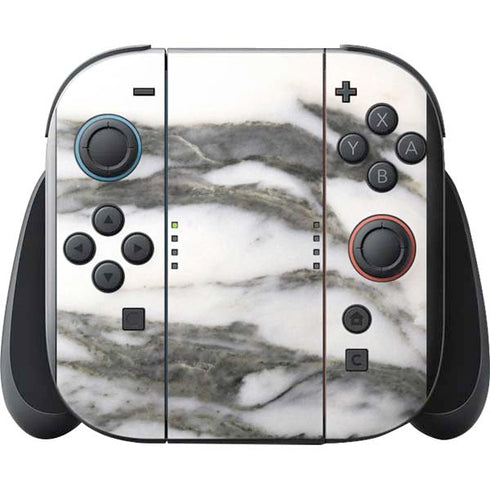 Grey Marbling Nintendo Switch 2 (2025) with Joy-Con Skin