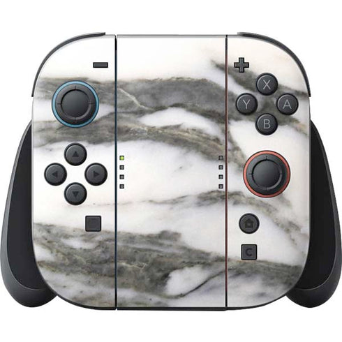 Grey Marbling Nintendo Skins