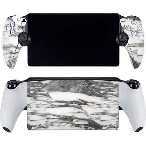 Grey Marbling PlayStation Portal Remote Player Skin