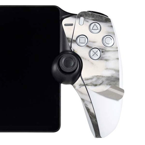 Grey Marbling PlayStation Portal Remote Player Skin