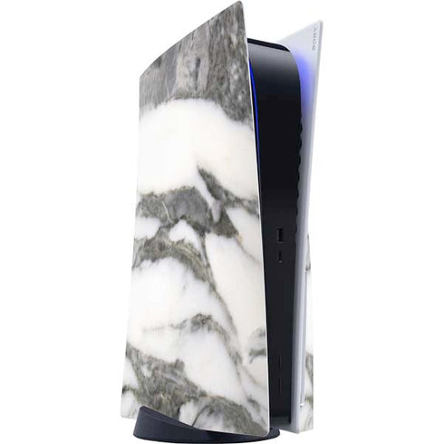 Grey Marbling PlayStation PS5 Skins