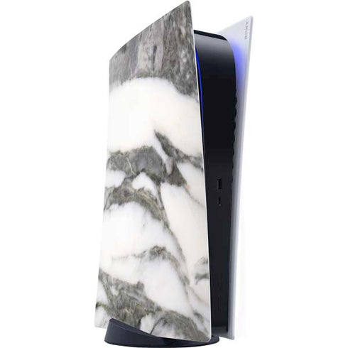 Grey Marbling PlayStation PS5 Skins