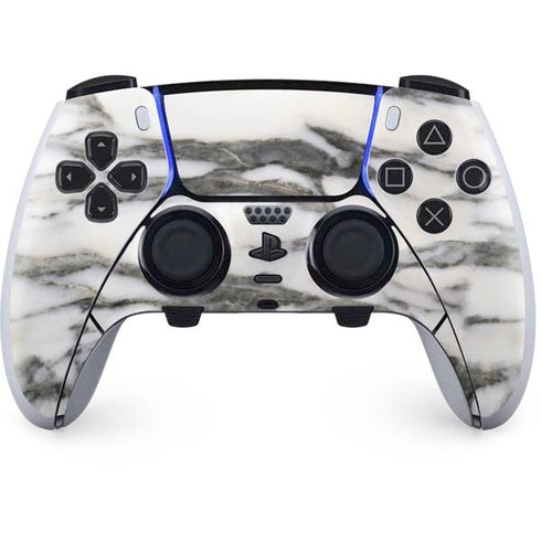 Grey Marbling PS5 DualSense Edge Pro Controller Skin