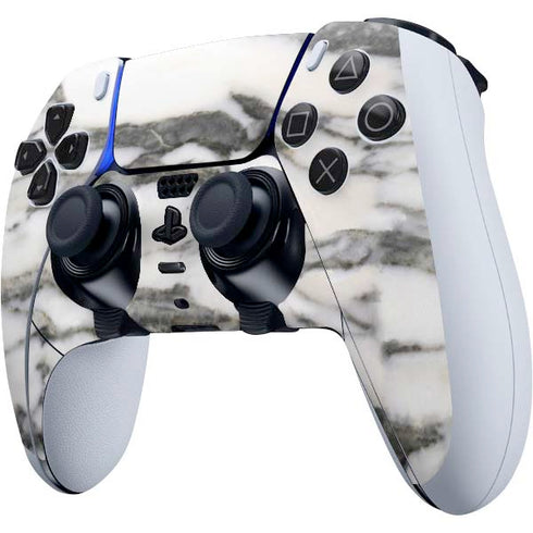 Grey Marbling PS5 DualSense Edge Pro Controller Skin