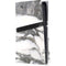 Grey Marbling PS5 Pro Disk Console Skin