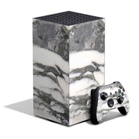 Grey Marbling XBox Series X Digital Edition Bundle Skin