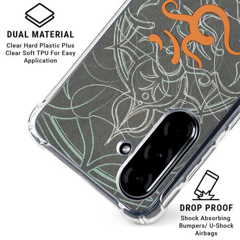 Grey Serenity Galaxy A36 5G Clear Case