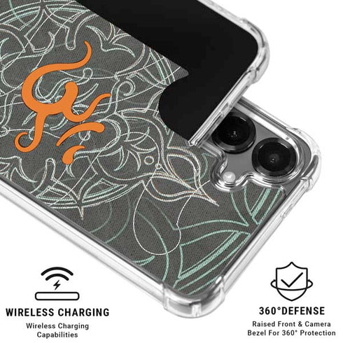 Grey Serenity Galaxy S26 Clear Case