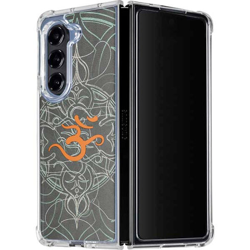 Grey Serenity Galaxy Z Fold5 5G Clear Case