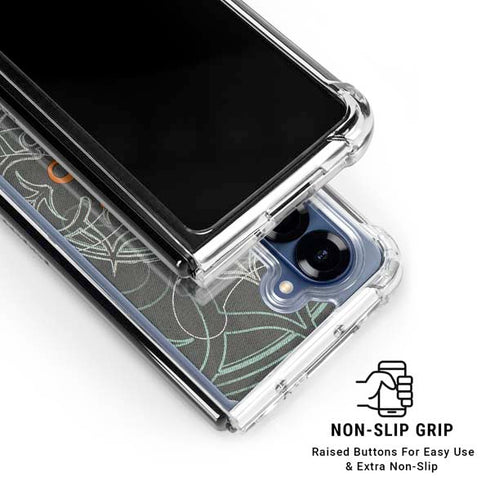 Grey Serenity Galaxy Z Fold6 Clear Case