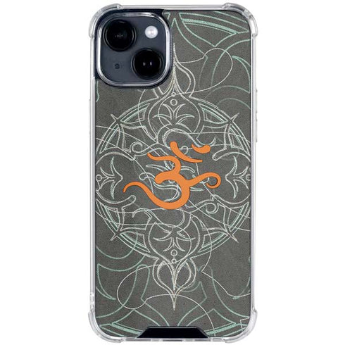 Grey Serenity iPhone 15 Clear Case