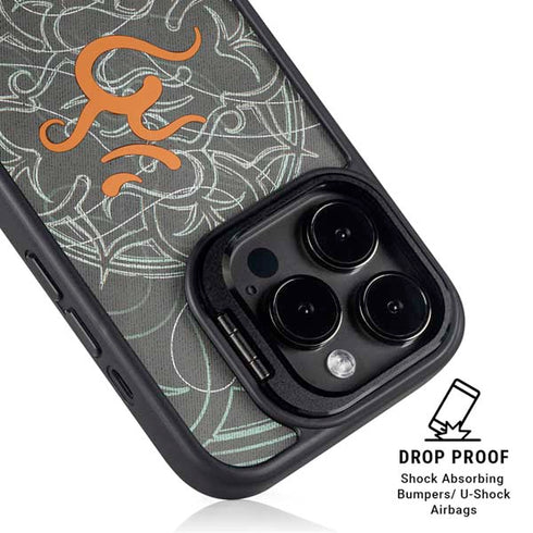 Grey Serenity iPhone 15 Pro Kickstand Case