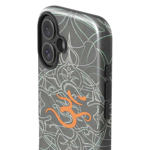 Grey Serenity iPhone 16 Plus Impact Case