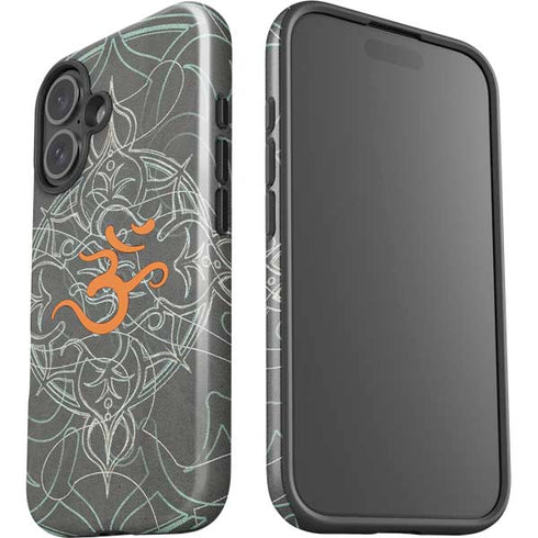 Grey Serenity iPhone 16 Plus Impact Case