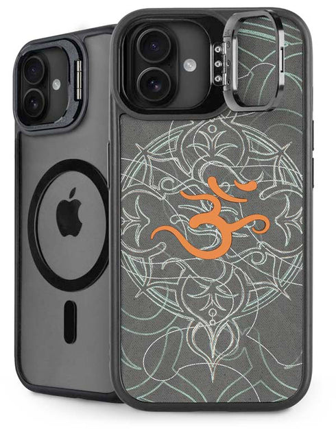 Grey Serenity iPhone 16 Plus Kickstand Case