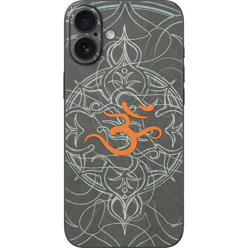 Grey Serenity iPhone 16 Plus Skin