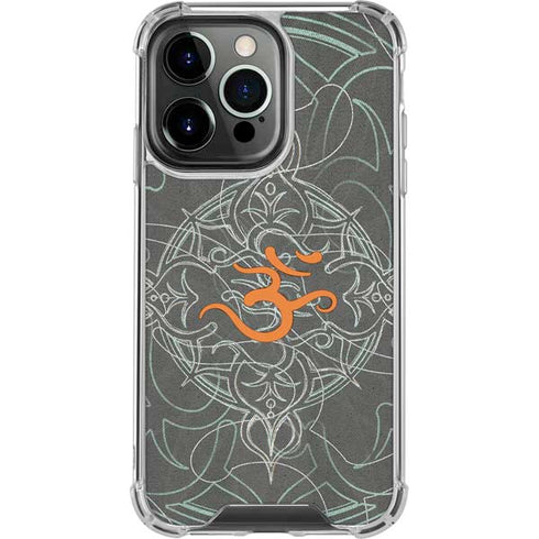 Grey Serenity iPhone 16 Pro Clear Case