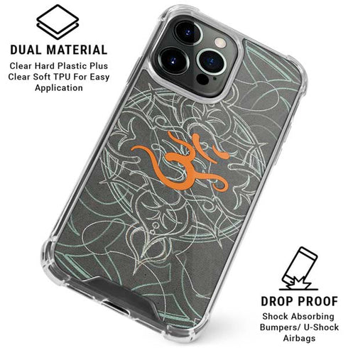 Grey Serenity iPhone 16 Pro Max Clear Case