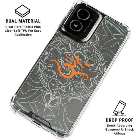 Grey Serenity Moto G Power 5G (2024) Clear Case