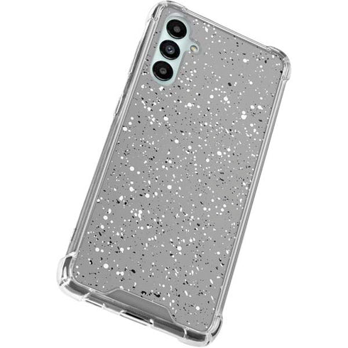 Grey Speckle Gabb Phone 4 Clear Case