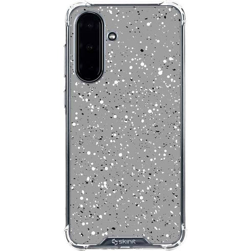 Grey Speckle Galaxy A36 5G Clear Case