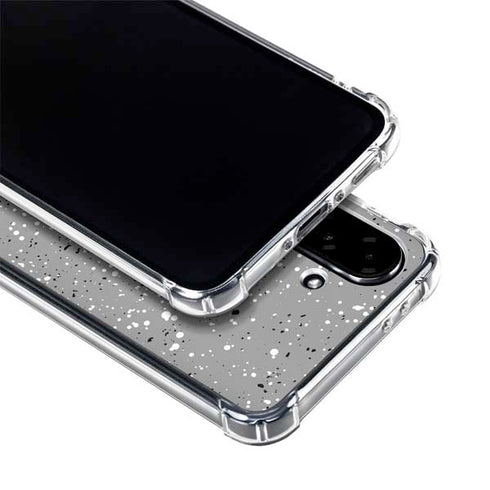 Grey Speckle Galaxy A36 5G Clear Case