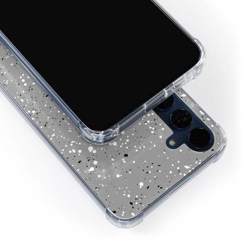 Grey Speckle Galaxy A55 5G Clear Case
