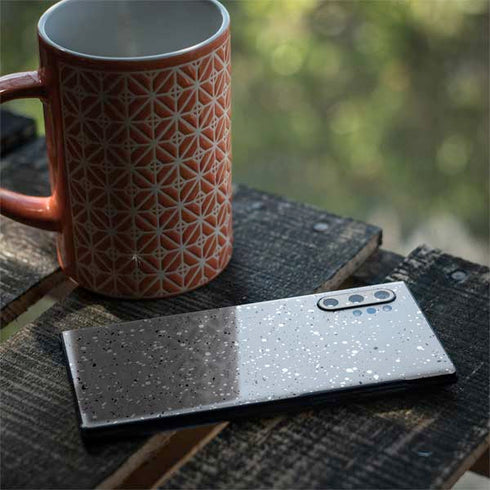 Grey Speckle Galaxy Note 10 Plus Skin