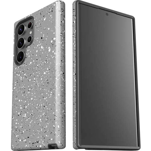 Grey Speckle Galaxy S23 Ultra Pro Case