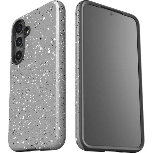 Grey Speckle Galaxy S25 Impact Case