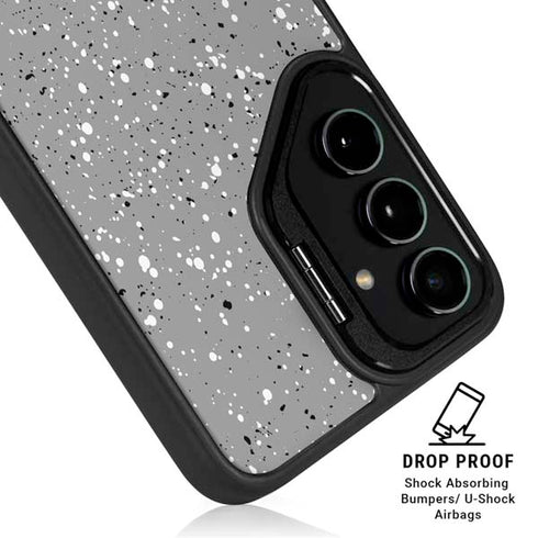 Grey Speckle Galaxy S25 Kickstand Case