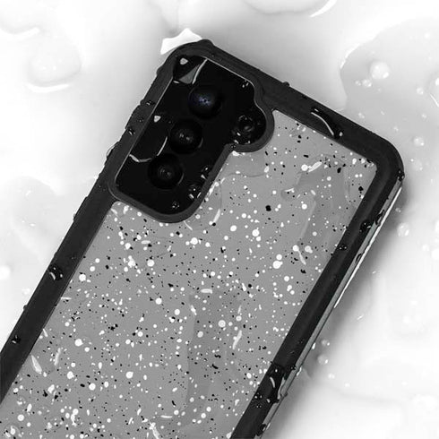 Grey Speckle Galaxy S24 Plus Waterproof Case